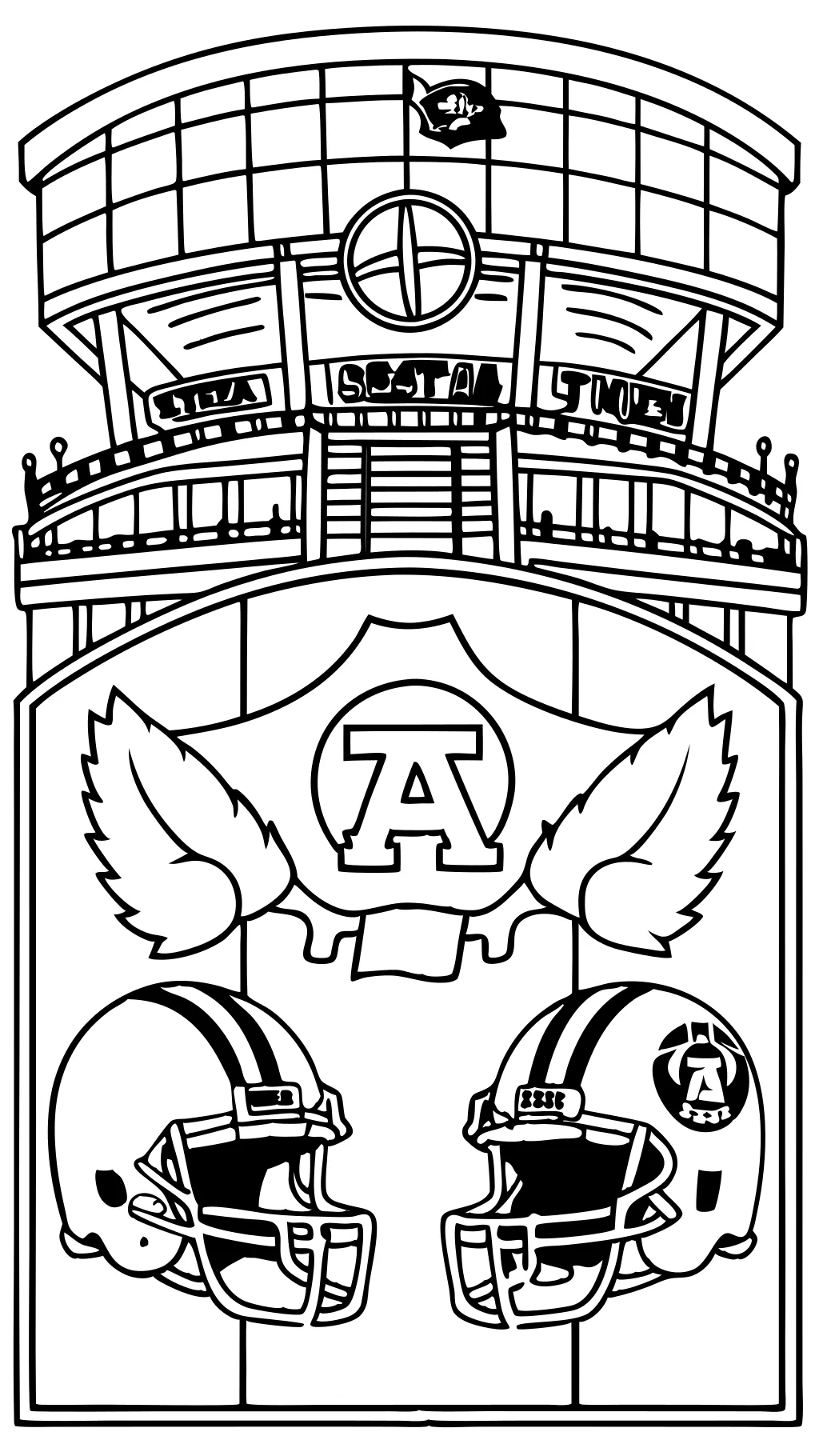 Alabama vs Tennessee Coloring Pages imprimible